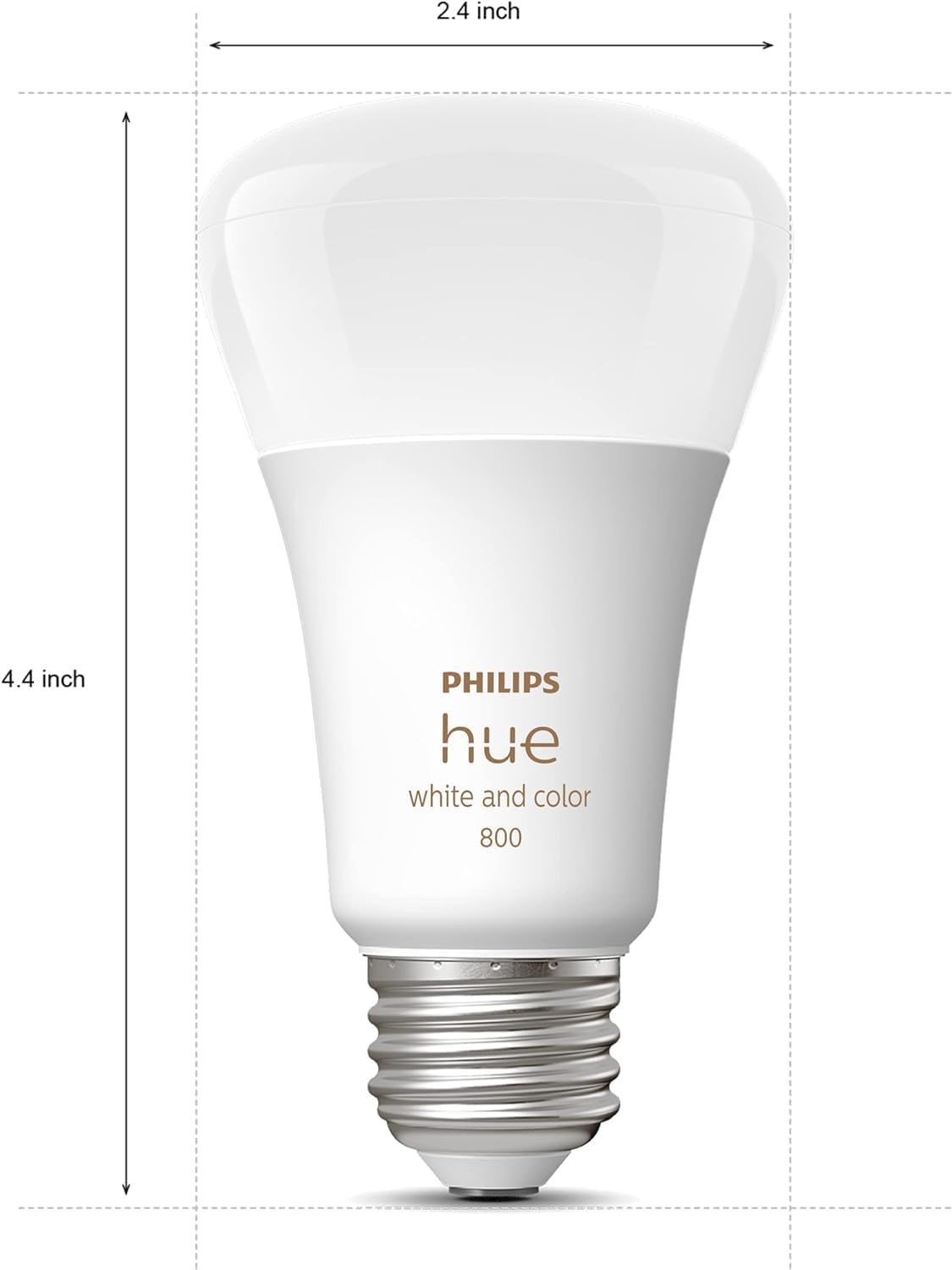 Philips Hue White & Color Ambiance 3-Pack (Matter‑Enabled, Latest Generation)