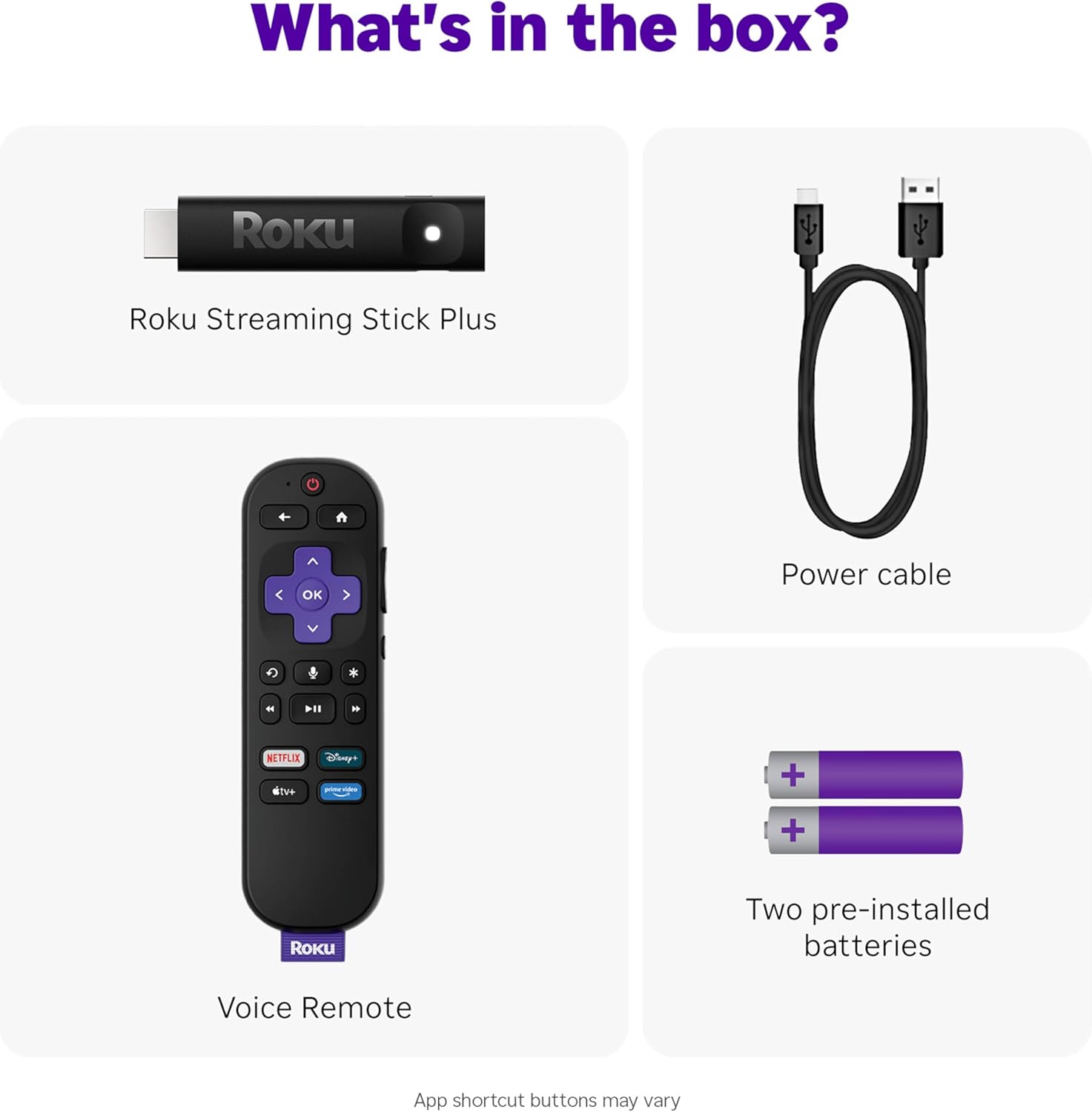 Roku Streaming Stick 4K+ (Latest Model)