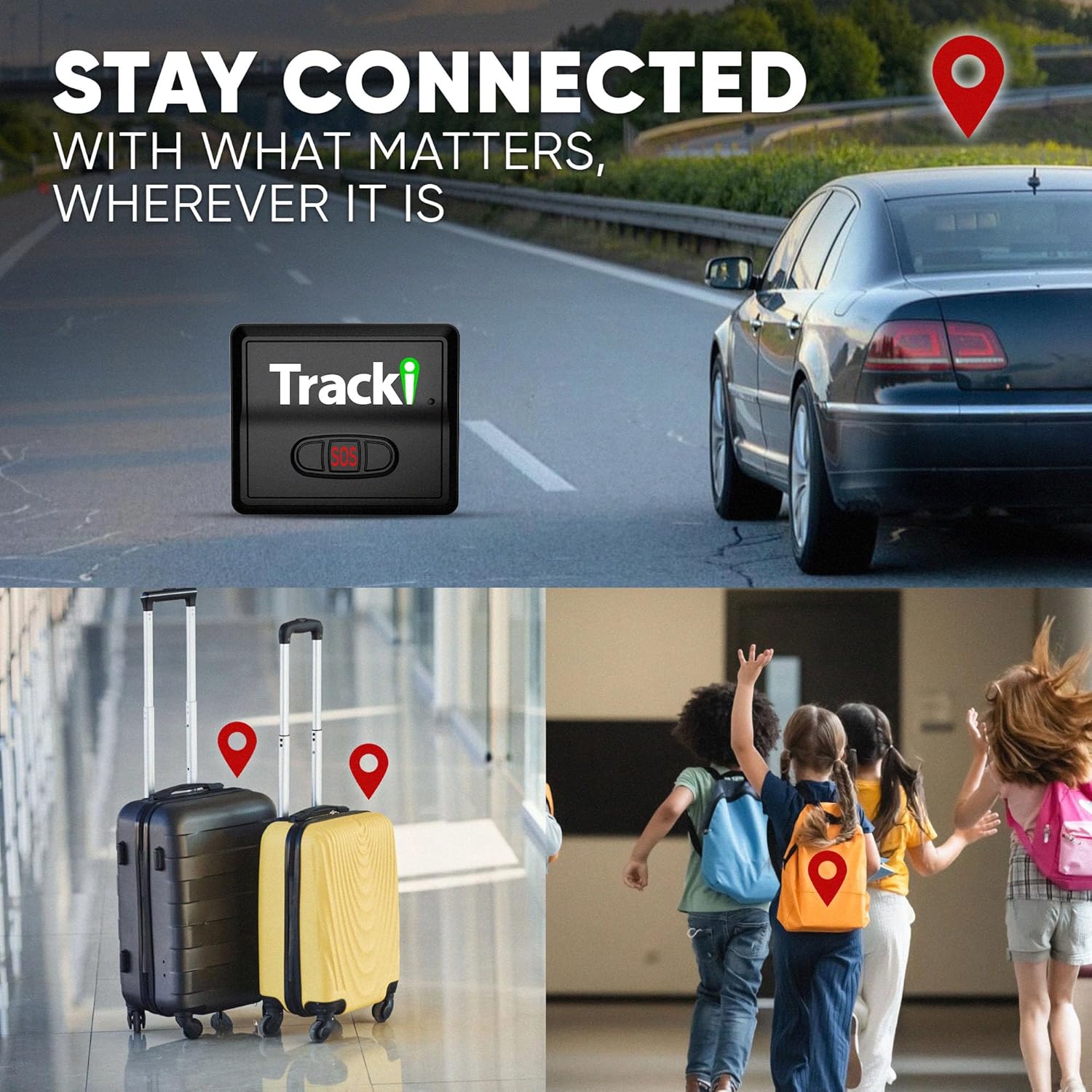 Tracki GPS Tracker – Real‑Time 4G LTE Vehicle & Asset Tracking (Worldwide Coverage)